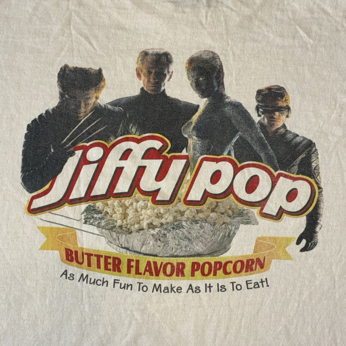 Hanes X-Men The Movie jiffy pop promo tee shirt Size US XL / EU 56 / 4 - 2 Thumbnail