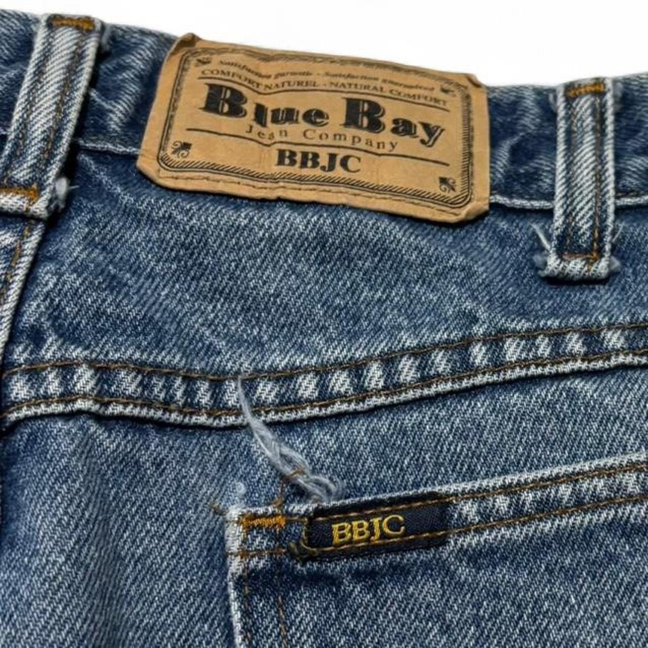 Vintage Vintage 90s Faded Midwash Blue Straight Leg Denim Jeans Size US 36 / EU 52 - 9 Thumbnail