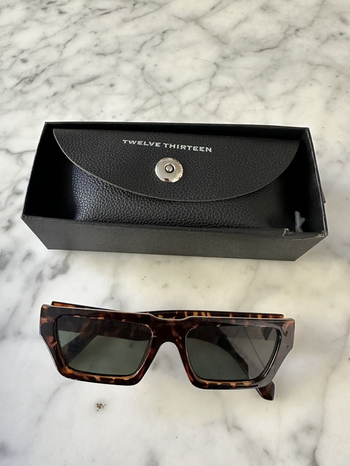Vintage Twelve Thirteen 12:13 Sunglasses - Brown Size ONE SIZE - 5 Thumbnail