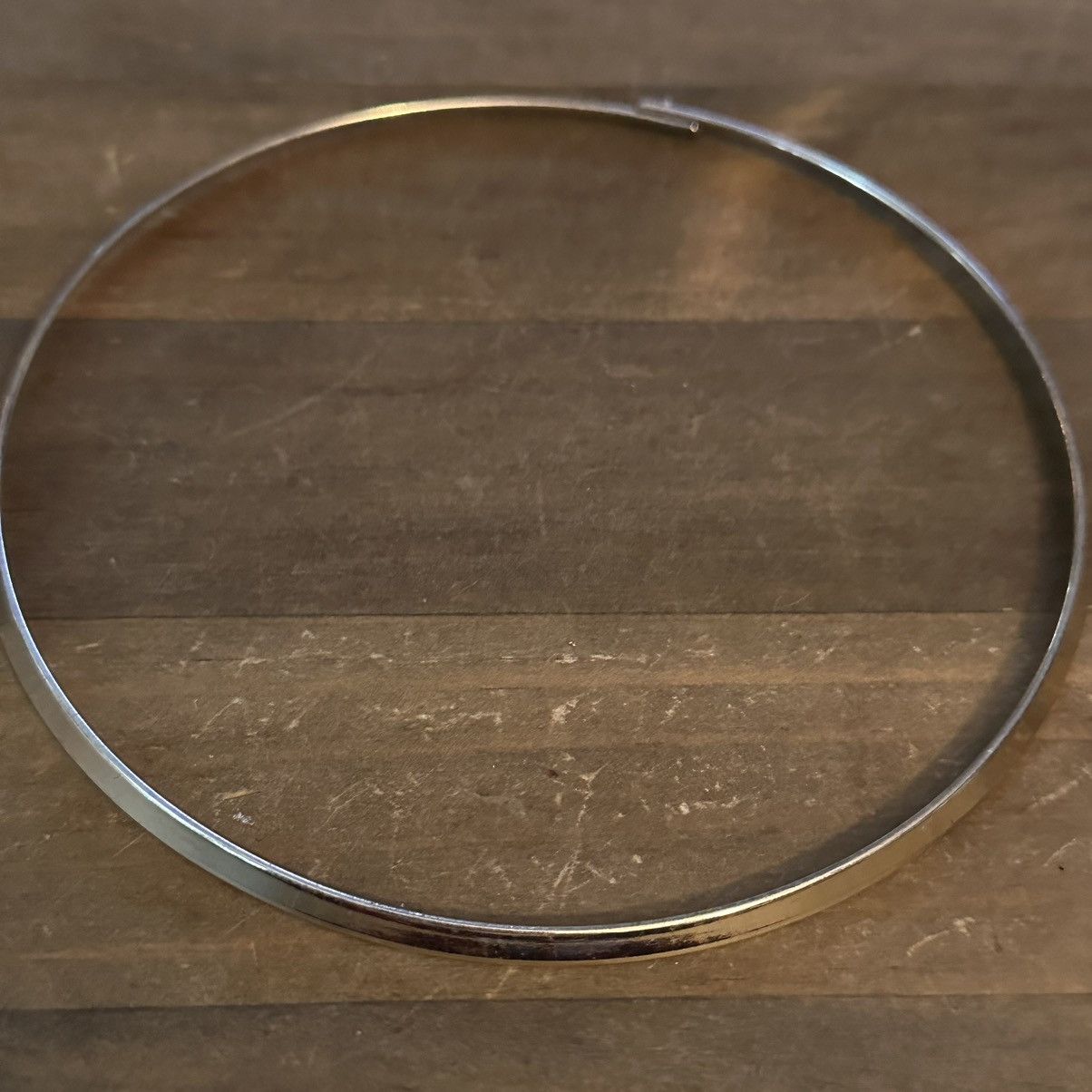 Other Gold tone omega hoop necklace Size ONE SIZE - 4 Thumbnail