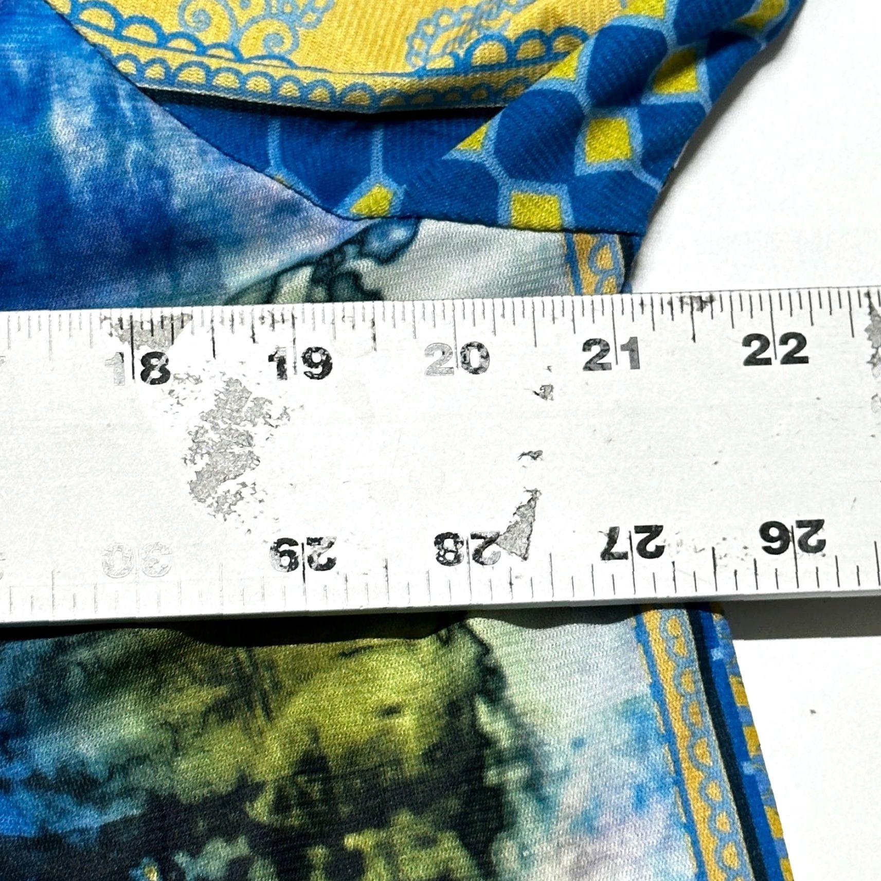 Vintage Y2K One World Blouse S Blue Paisley 3/4 Sleeve Bohemian Tunic Women Regular Polyester Vintage: No | Casual, Business Size S / US 4 / IT 40 - 7 Thumbnail