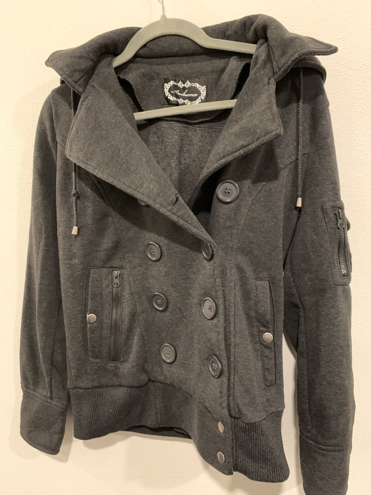 Other Ambiance Button & Snap Rib Knit Cuffs zip up Size L / US 10 / IT 46 - 5 Thumbnail