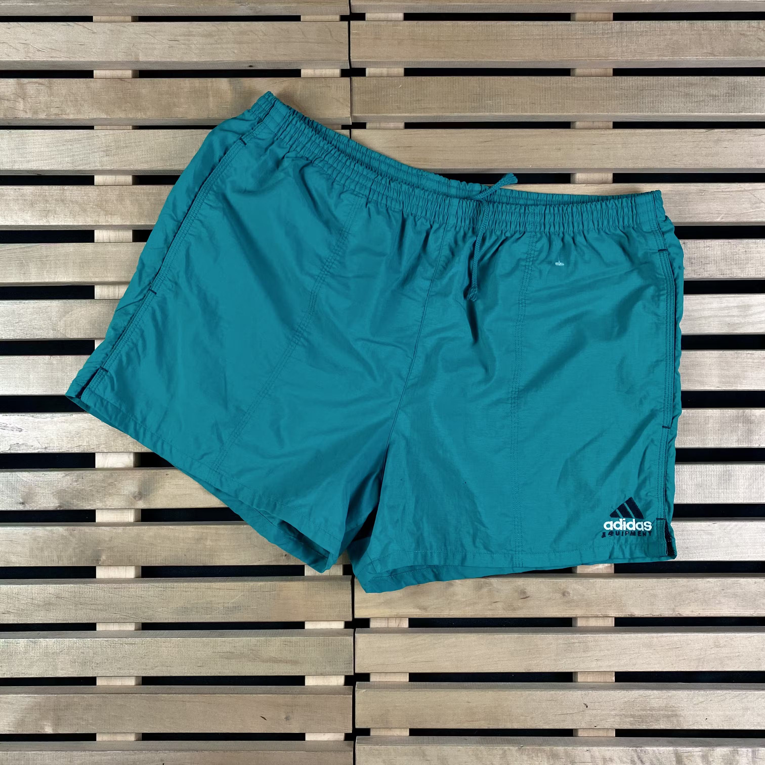 Adidas × Vintage Mens Shorts Adidas Equipment Vintage Size L Size US 34 / EU 50 - 1 Thumbnail
