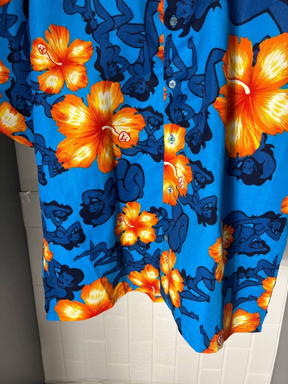 Hook-Ups VINTAGE HAWAII DESIGNER SEXY PORNHUB FLOWER RETRO 90s Y2K Size US L / EU 52-54 / 3 - 3 Thumbnail