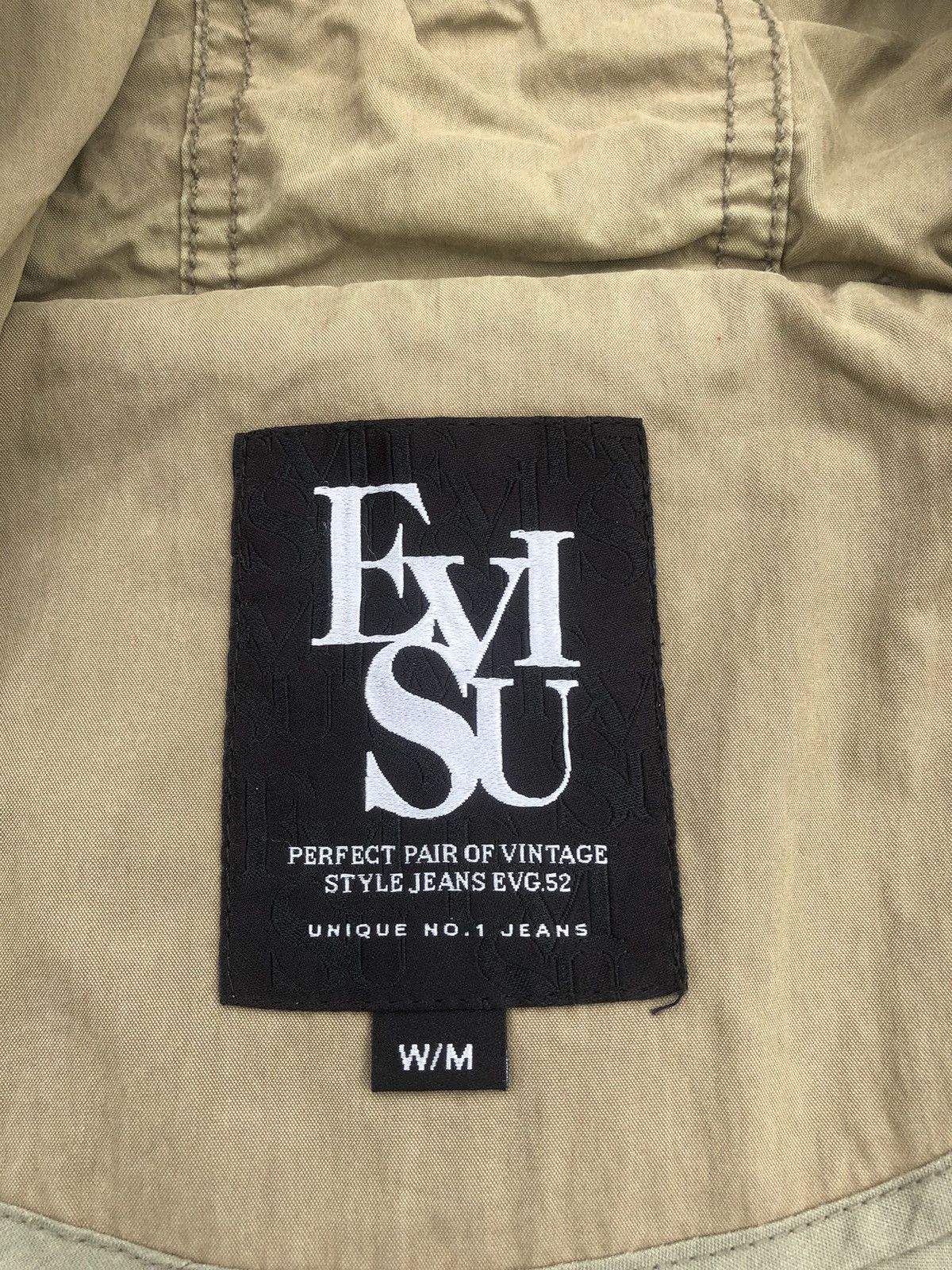 Japanese Brand Vintage Japanese Brands Evisu Military Zipper hoodie Jacket Size L / US 10 / IT 46 - 18 Thumbnail