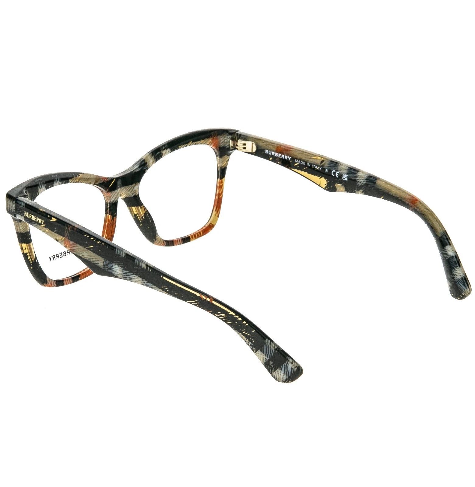Burberry BURBERRY BE2416 Brown Check Classic Eyeglasses Optical 2416 Size ONE SIZE - 6 Thumbnail
