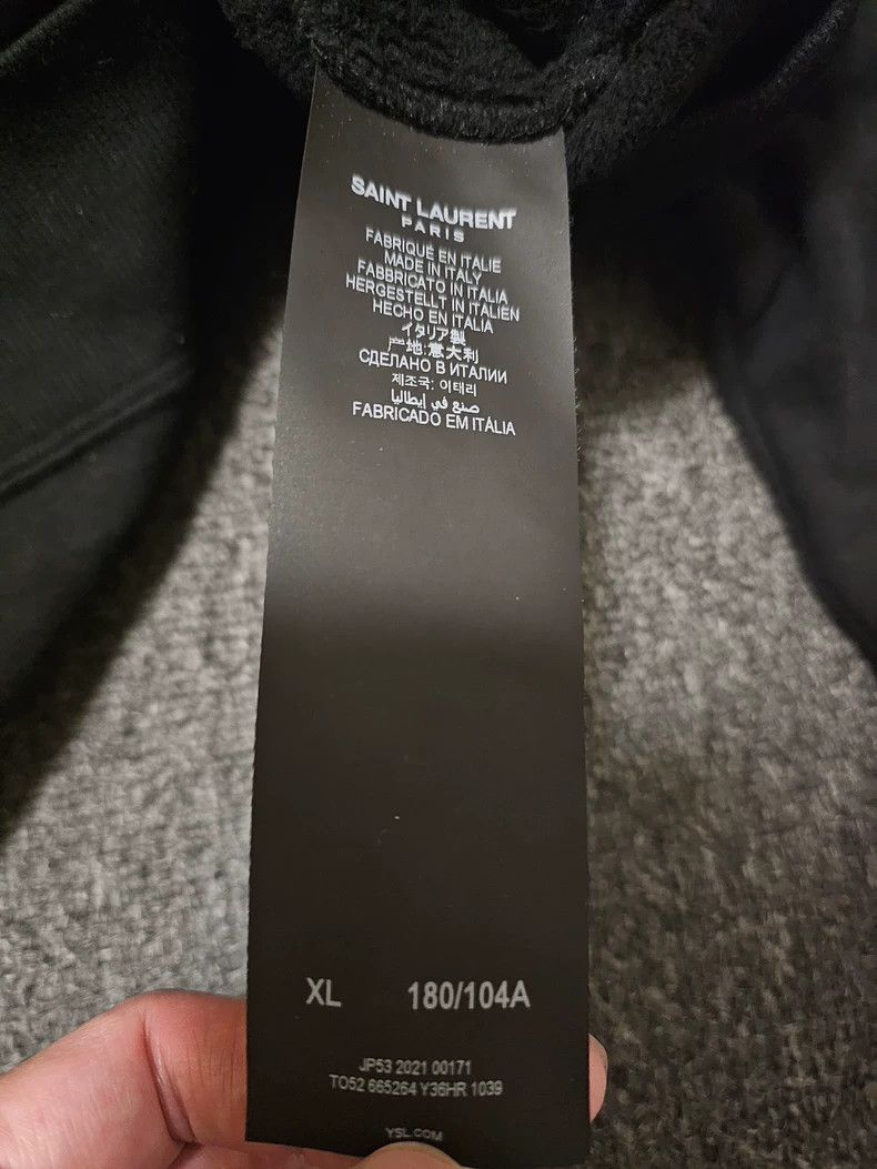 Saint Laurent Paris Saint Laurent Paris Black Gold sweatshirt 2505-Nextarrow Size US XL / EU 56 / 4 - 5 Thumbnail