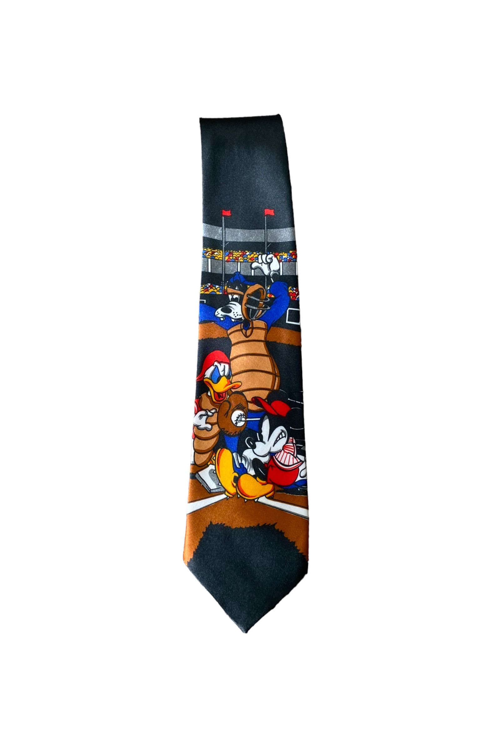 Disney × Vintage Disney 80s' hand painted silk tie Size ONE SIZE - 1 Thumbnail