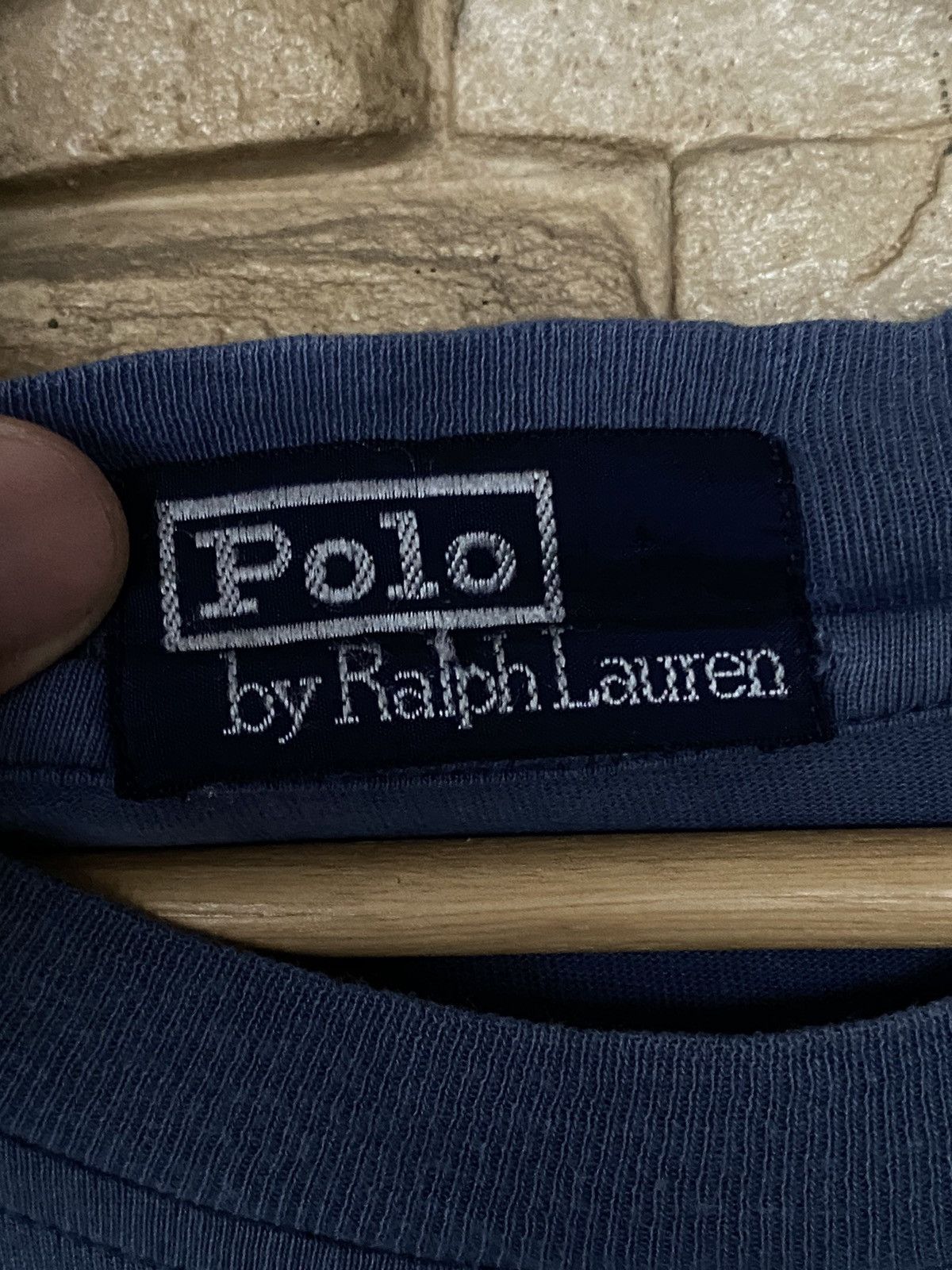 Vintage Vintage Polo Ralph Lauren Tees Faded Size US L / EU 52-54 / 3 - 4 Thumbnail