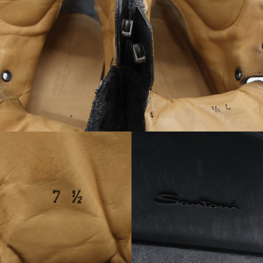 Santoni Wool Winter Boots Size US 8.5 / EU 41-42 - 8 Thumbnail