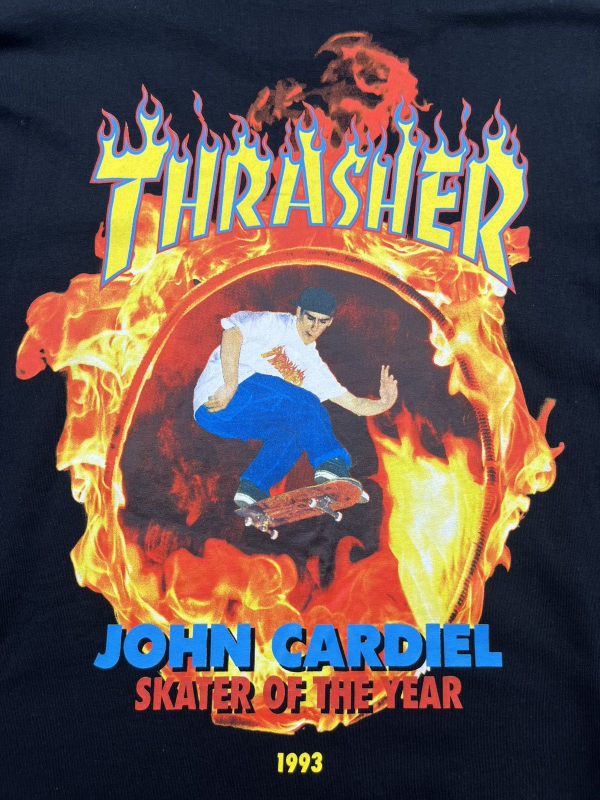 Vans Rare Vans x Thrasher Long Sleeve John Cardiel Size US L / EU 52-54 / 3 - 6 Thumbnail