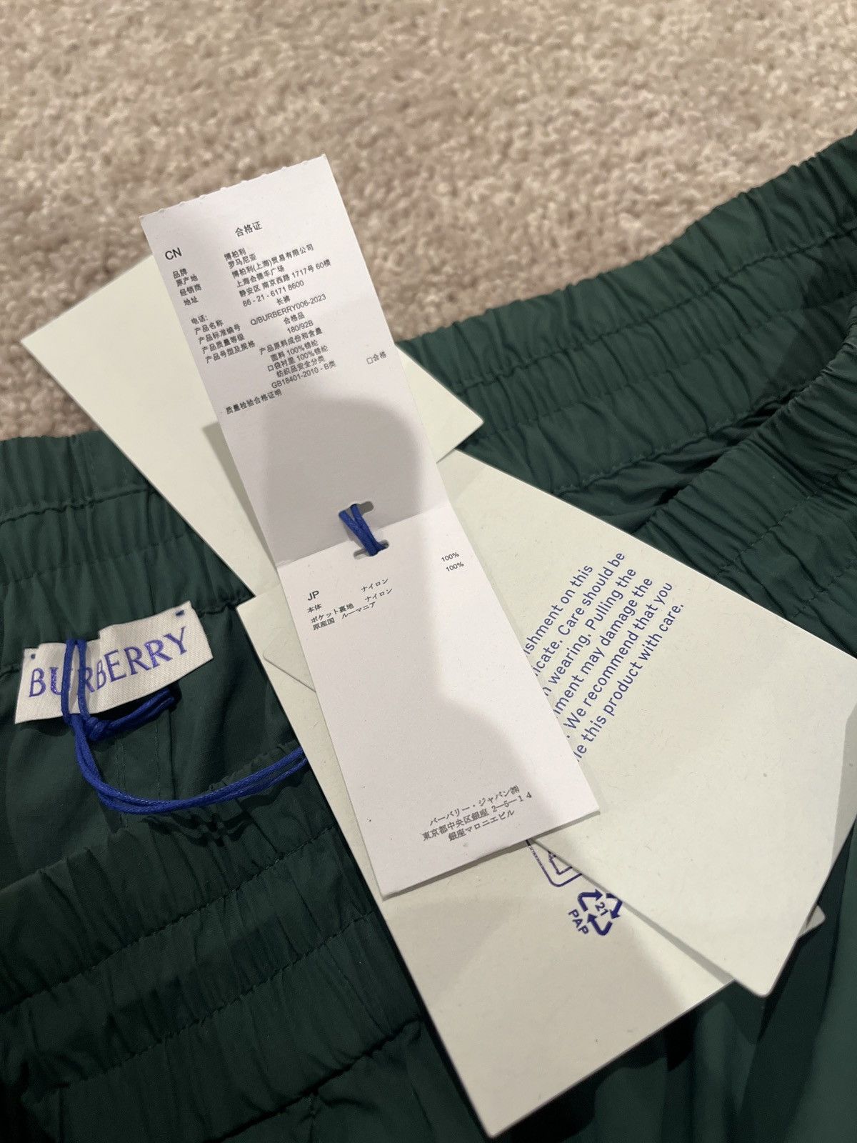Burberry Burberry Nylon Cargos Size US 34 / EU 50 - 11 Thumbnail