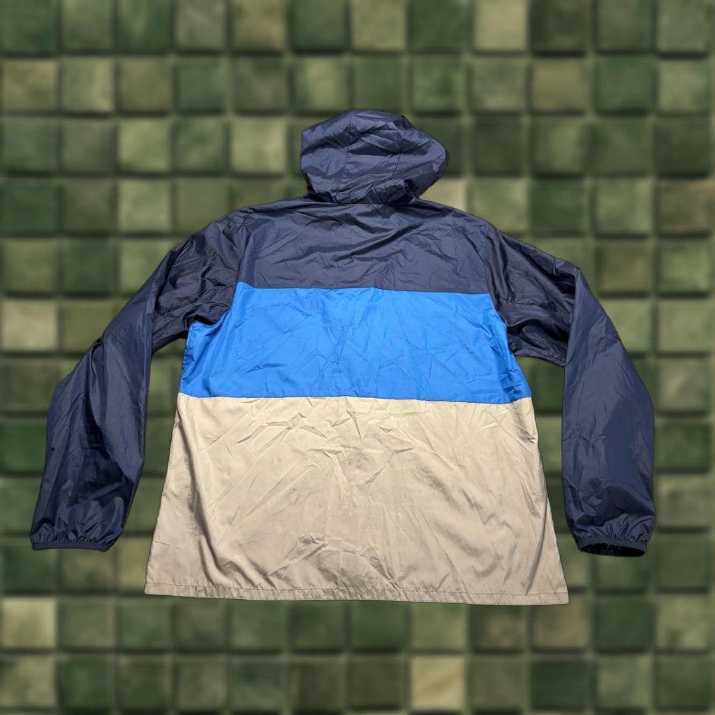 Eddie Bauer Eddie Bauer Windbreaker Jacket Men L Hooded Packable Blue Zip Lightweight Size US L / EU 52-54 / 3 - 1 Thumbnail