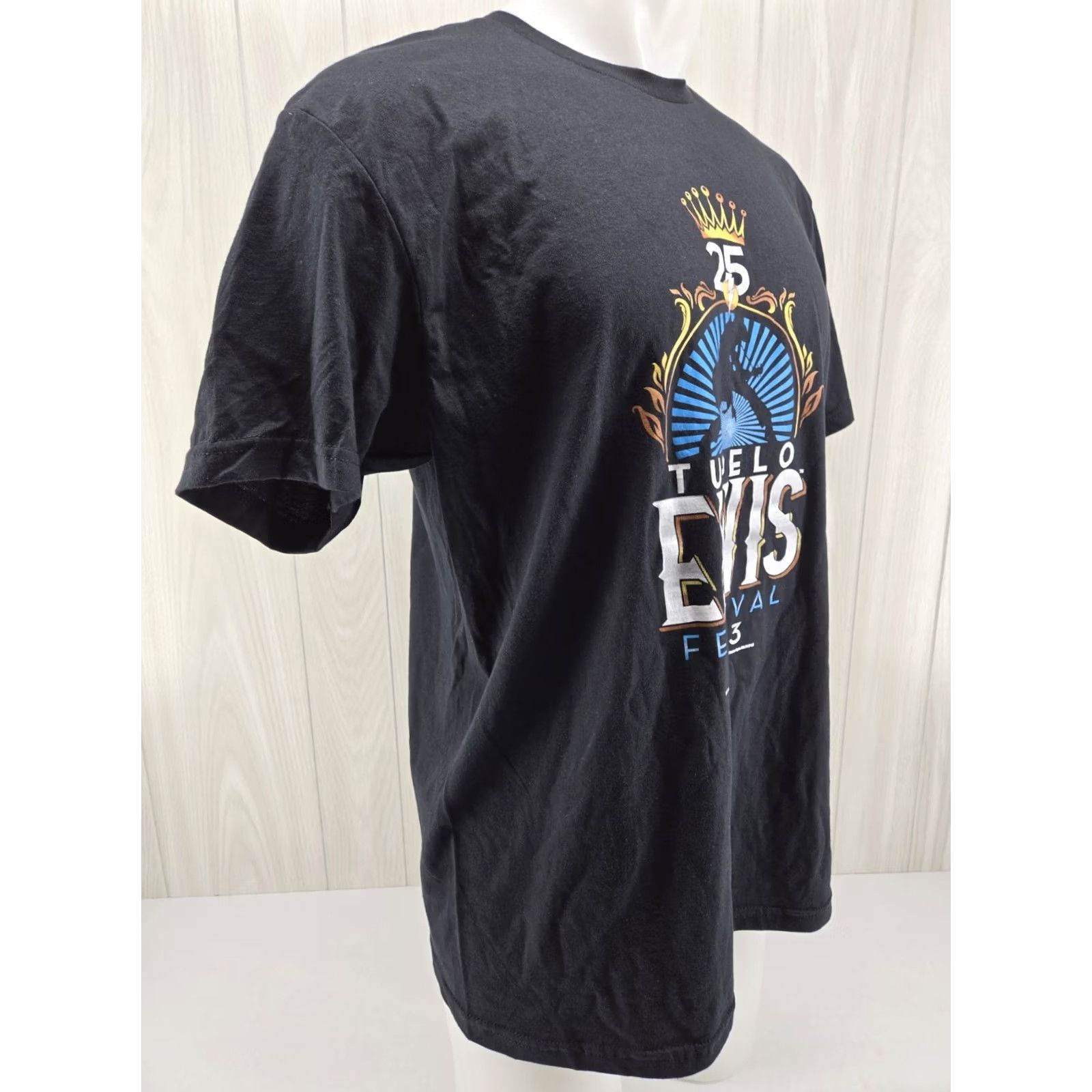 Vintage VINTAGE Tupelo Mississippi Elvis Presley Festival 2023 T-Shirt Large Size US L / EU 52-54 / 3 - 6 Thumbnail