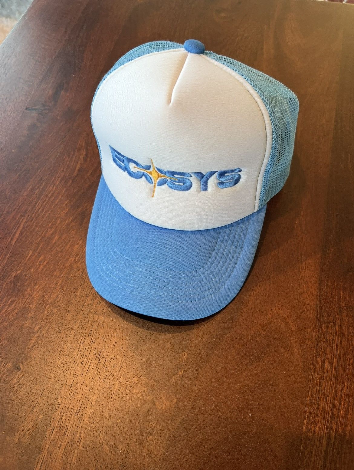 Ecosys Ecosys Blue Trucker Hat Size ONE SIZE - 1 Thumbnail