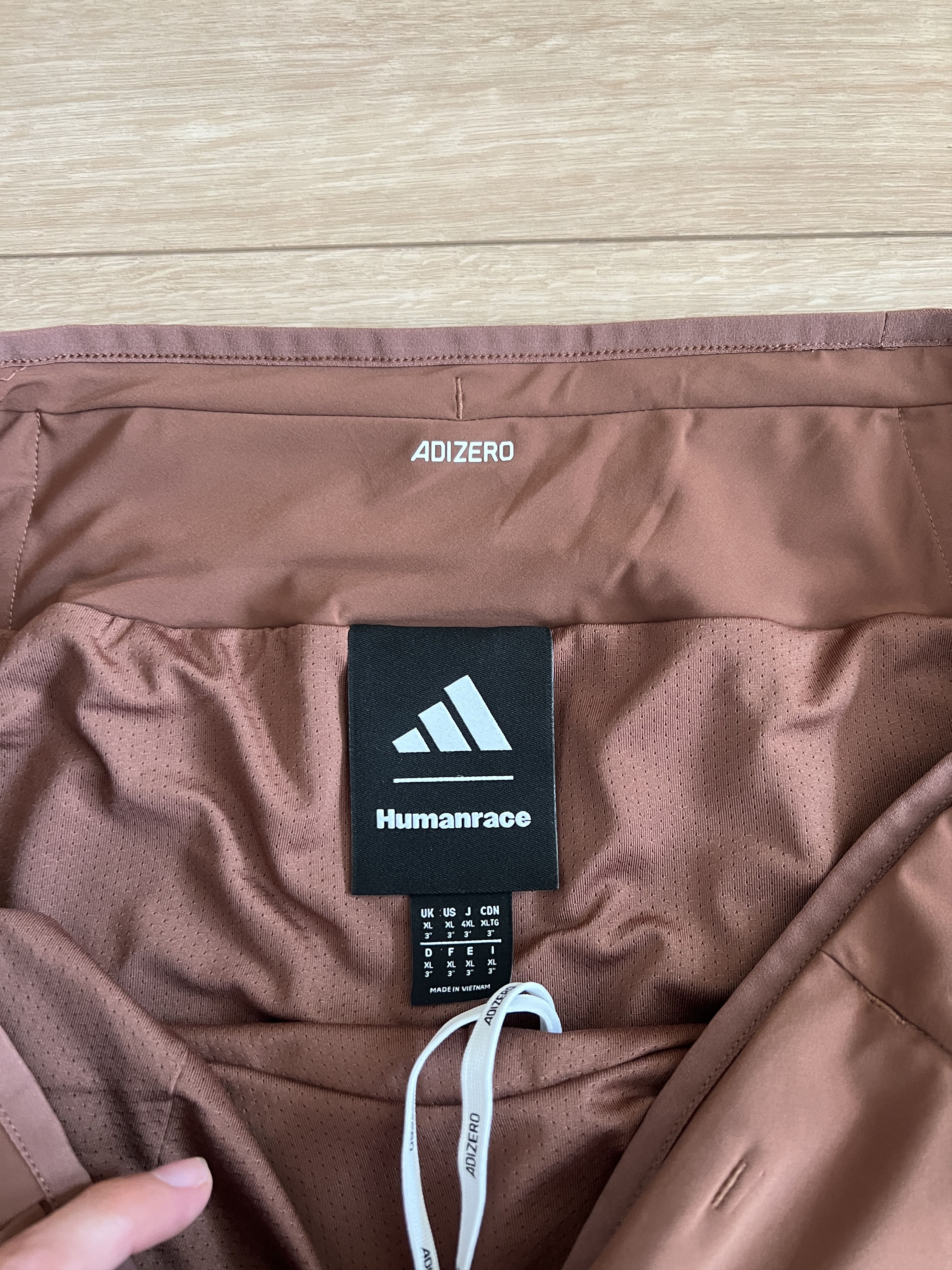 Humanrace NWT Adidas x Humanrace Brown Adizero Archive Running Gel Size US 36 / EU 52 - 4 Thumbnail