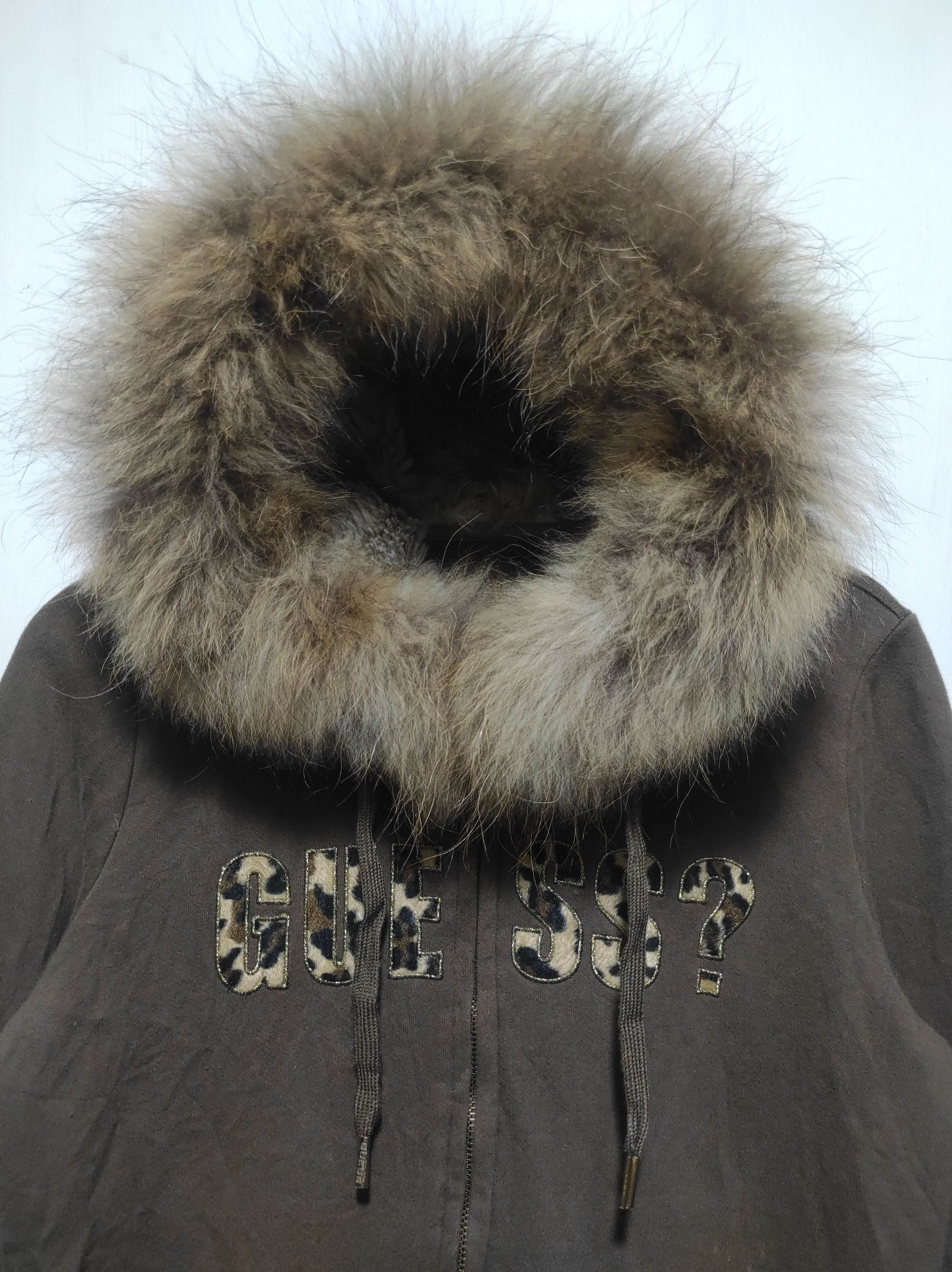 Guess Guess Leopard Double Zip Fur hoodie ifsixwasnine lgb style Size S / US 4 / IT 40 - 3 Thumbnail