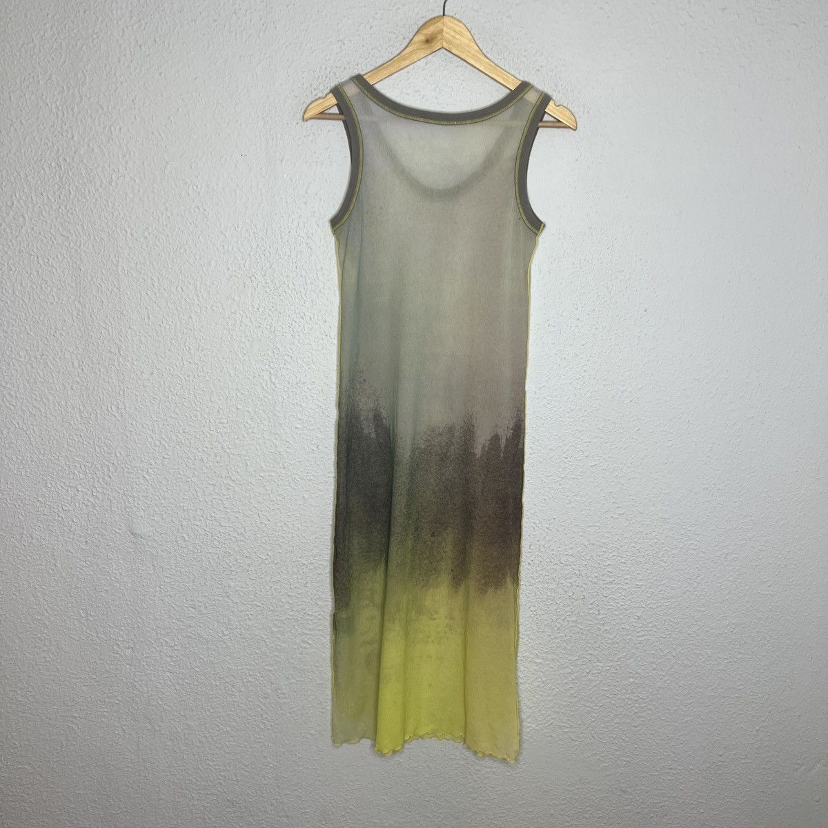 Cop Copine × Vintage Vintage Cop Copine Mesh Dress Full Print Y2K Size M / US 6-8 / IT 42-44 - 5 Thumbnail
