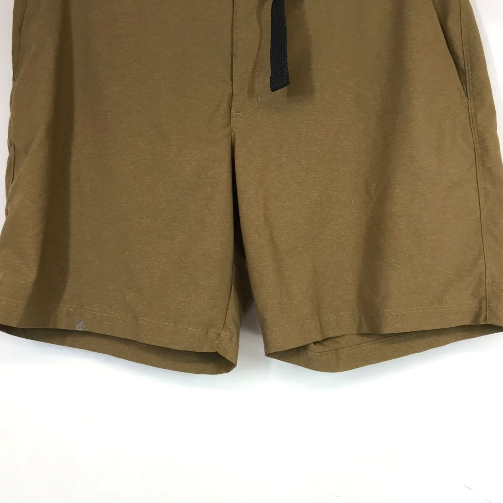 Vintage Columbia Mens 38 X 8 Brown Belted Polyester Blend Shorts Size US 38 / EU 54 - 3 Thumbnail