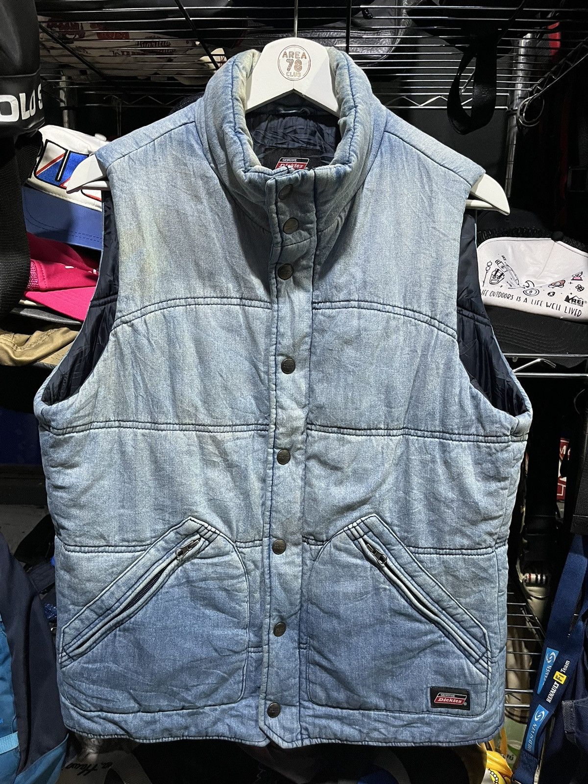 Dickies Dickies Genuine Denim Vest Jacket Logo Size US M / EU 48-50 / 2 - 1 Thumbnail