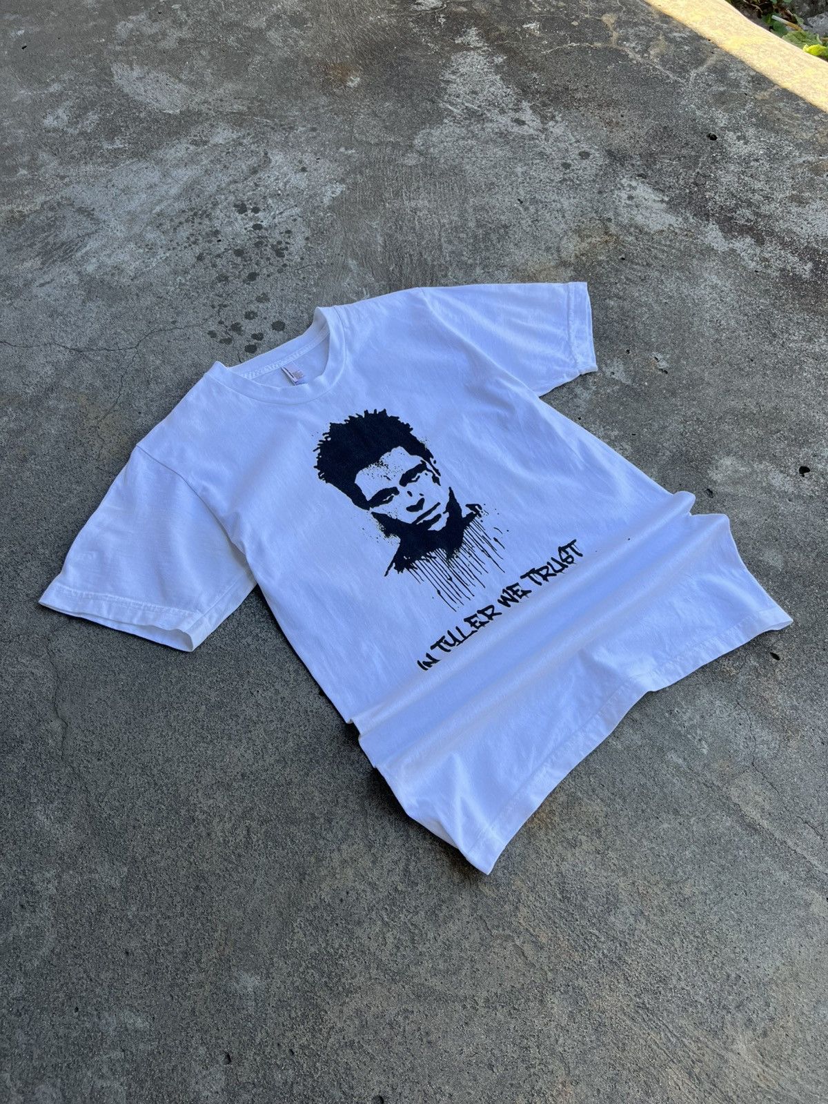 Joy Divizn Vintage Fight Club T-shirt Tyler Durden Brad Pitt mischief Size US S / EU 44-46 / 1 - 2 Thumbnail