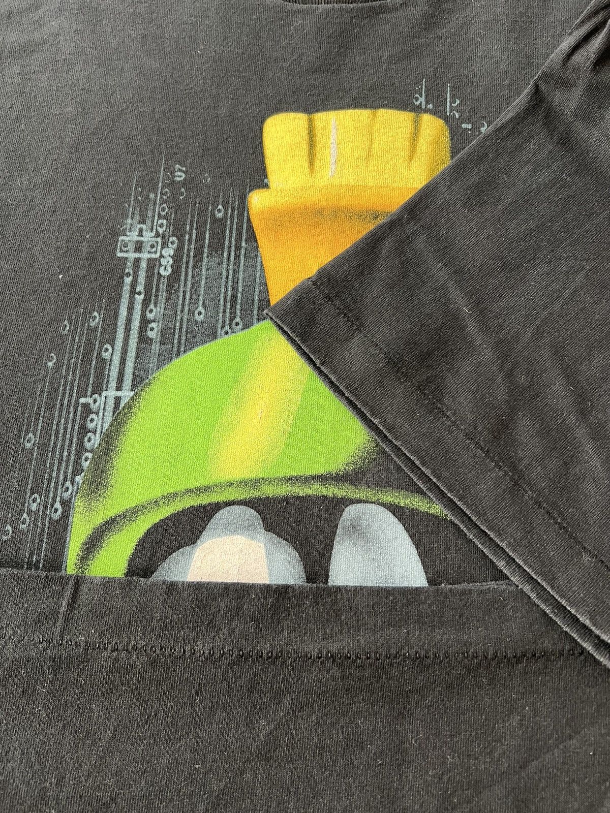 Cartoon Network Vintage 1995 Marvin the Martian Looney Tunes Cartoon T-shirt Size US L / EU 52-54 / 3 - 10 Thumbnail