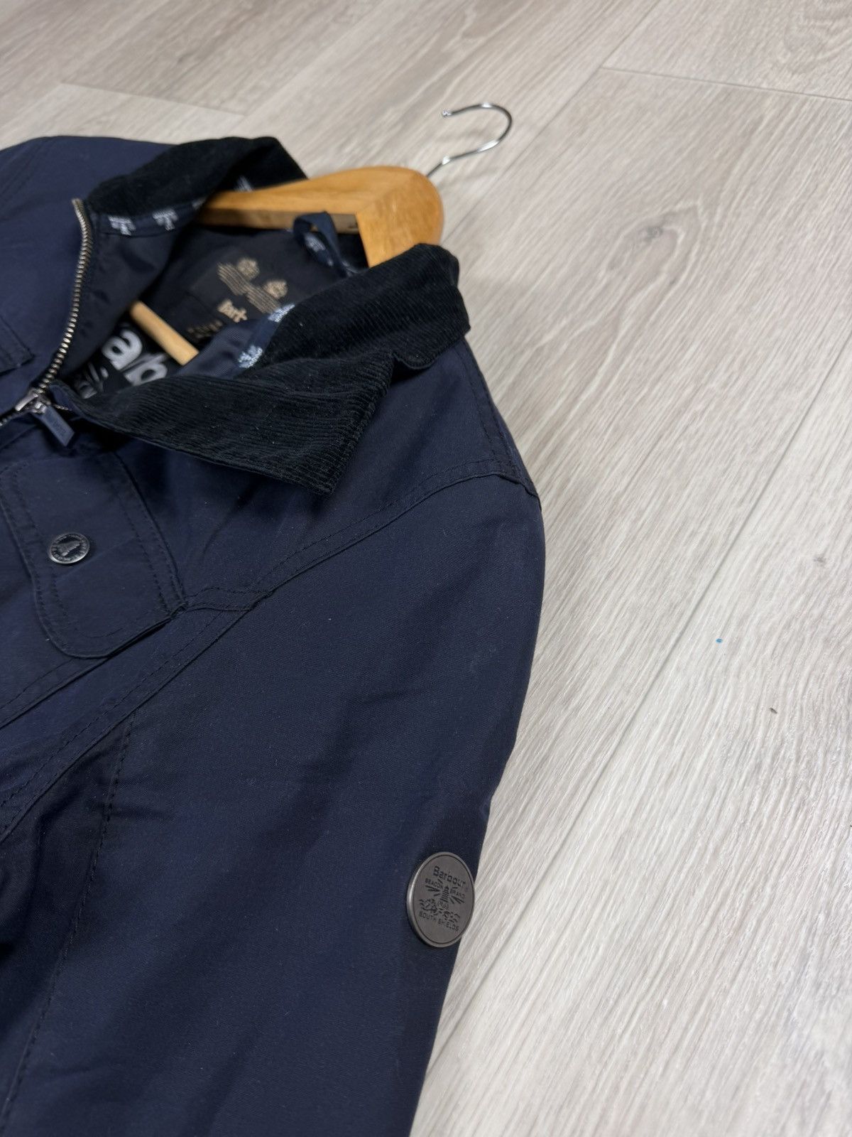 Barbour Barbour Filey Wax Jacket Ladies UK 10 Navy Size M / US 6-8 / IT 42-44 - 9 Thumbnail