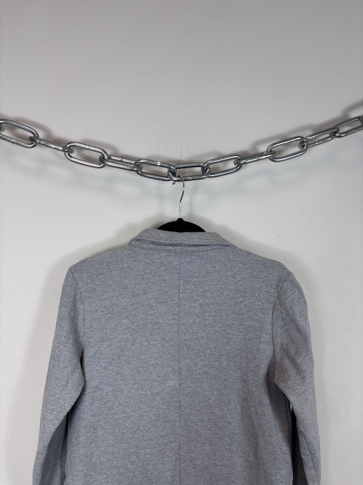 Japanese Brand Japanese Brand Men’s Minimalist Grey Cotton Blazer Jacket Size US S / EU 44-46 / 1 - 14 Thumbnail