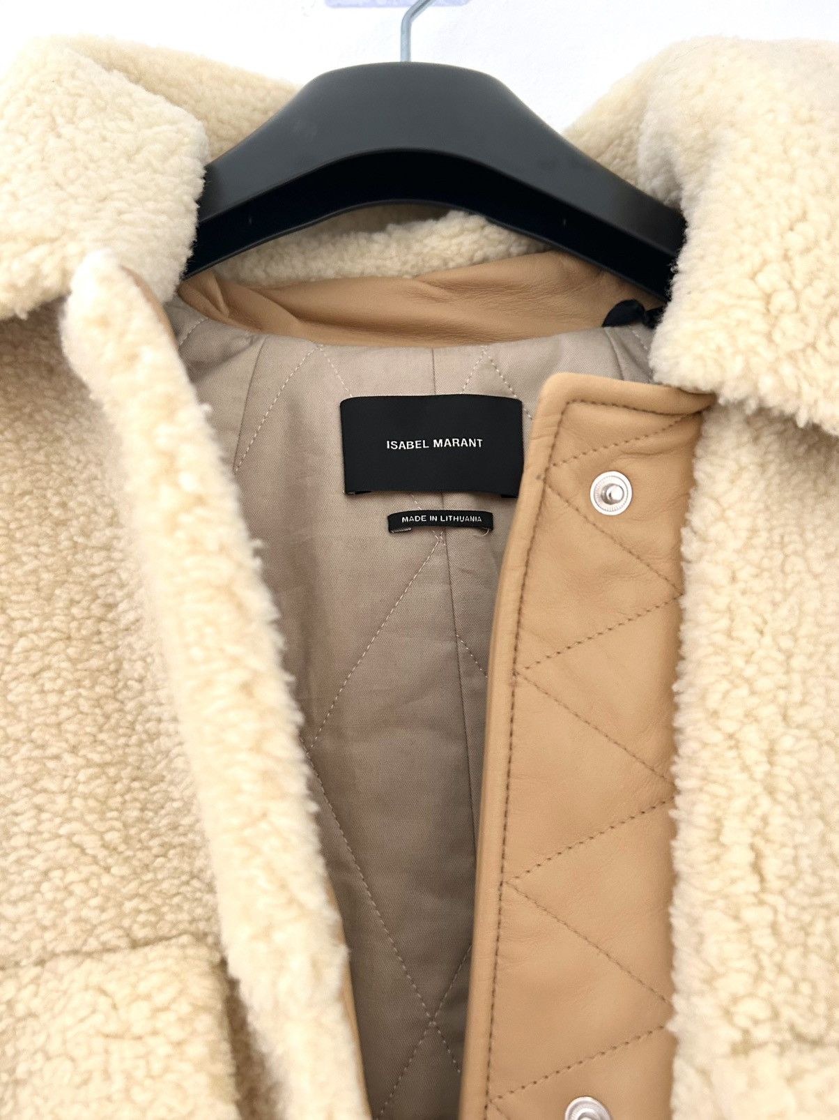 Isabel Marant Belinda teddy jacket Size S / US 4 / IT 40 - 5 Thumbnail