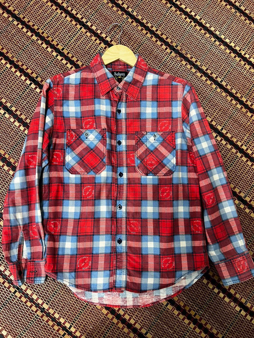 Schott Schott Bros NYC Flannel Size US S / EU 44-46 / 1 - 2 Thumbnail