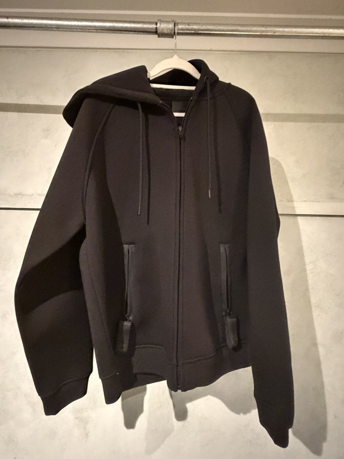 Alexander Wang × H&M Alexander Wang x H&M Neoprene Full-Zip Hoodie Size US L / EU 52-54 / 3 - 1 Thumbnail