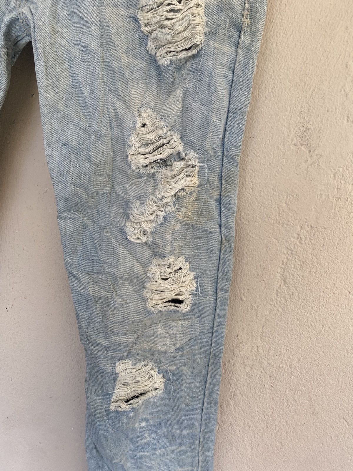 Japanese Brand Vence Distressed Jeans Size US 29 - 4 Thumbnail