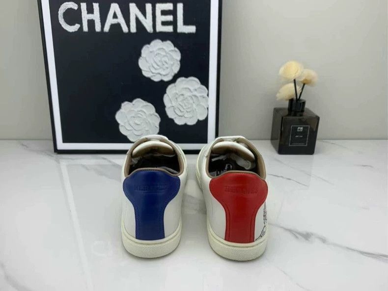 Hermes Hermes Limited Edition Red Blue Sneakers-2506 Size US 6 / IT 36 - 3 Thumbnail