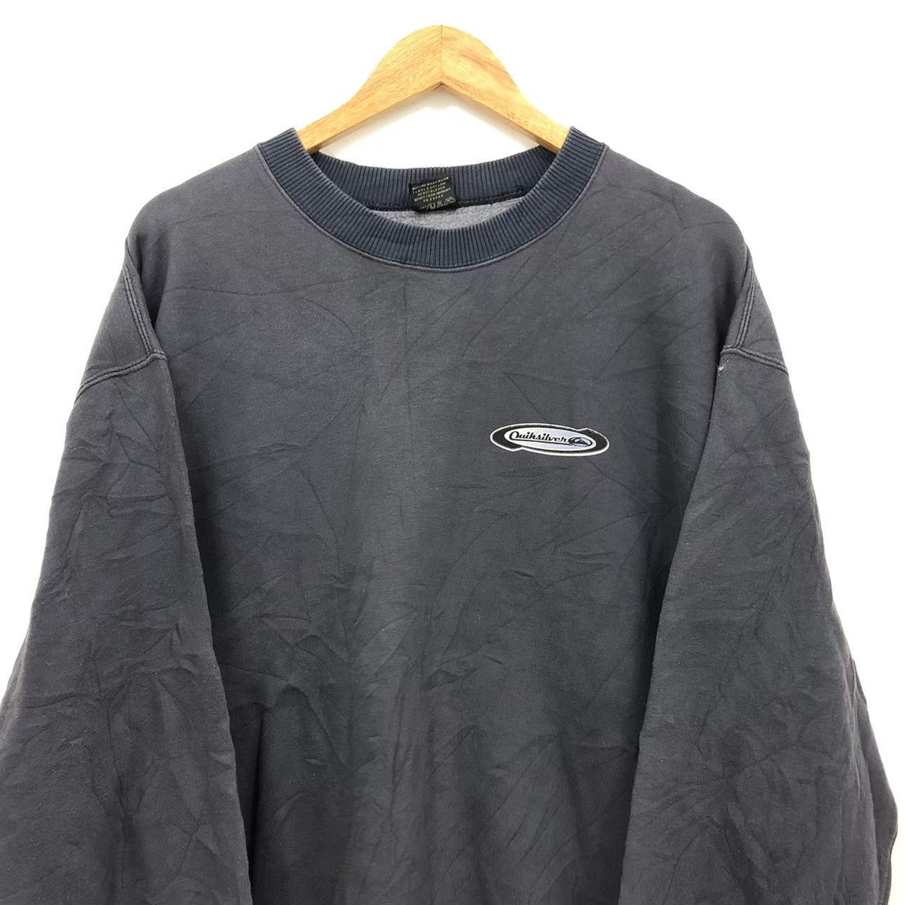 Quicksilver × Vintage Vintage 90's Quicksilver Sweater Surf Wear BN Size US L / EU 52-54 / 3 - 2 Thumbnail