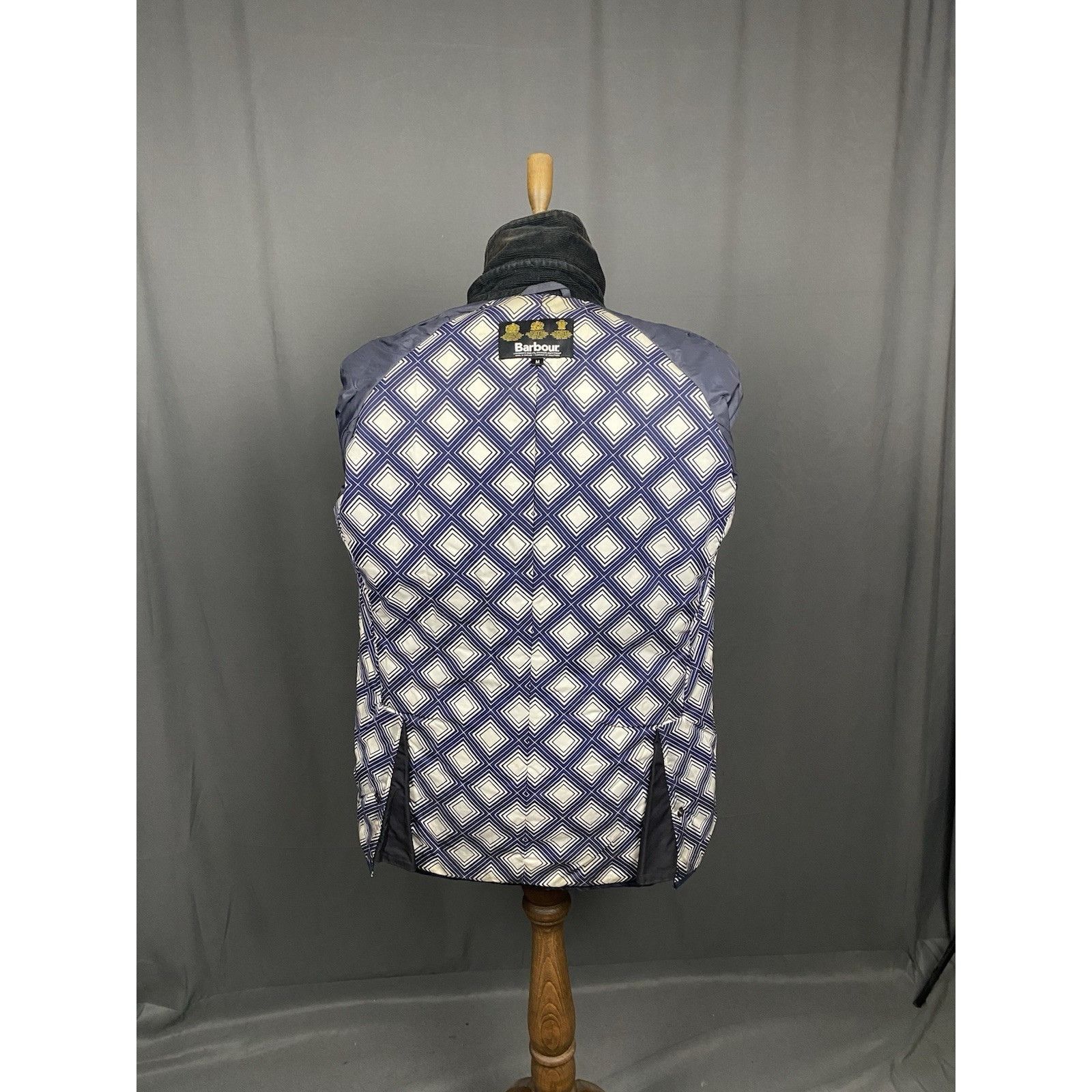 Barbour Barbour x John Lewis Ashbyton Blue Waxed Motorcycle Multipoc Size US M / EU 48-50 / 2 - 12 Thumbnail