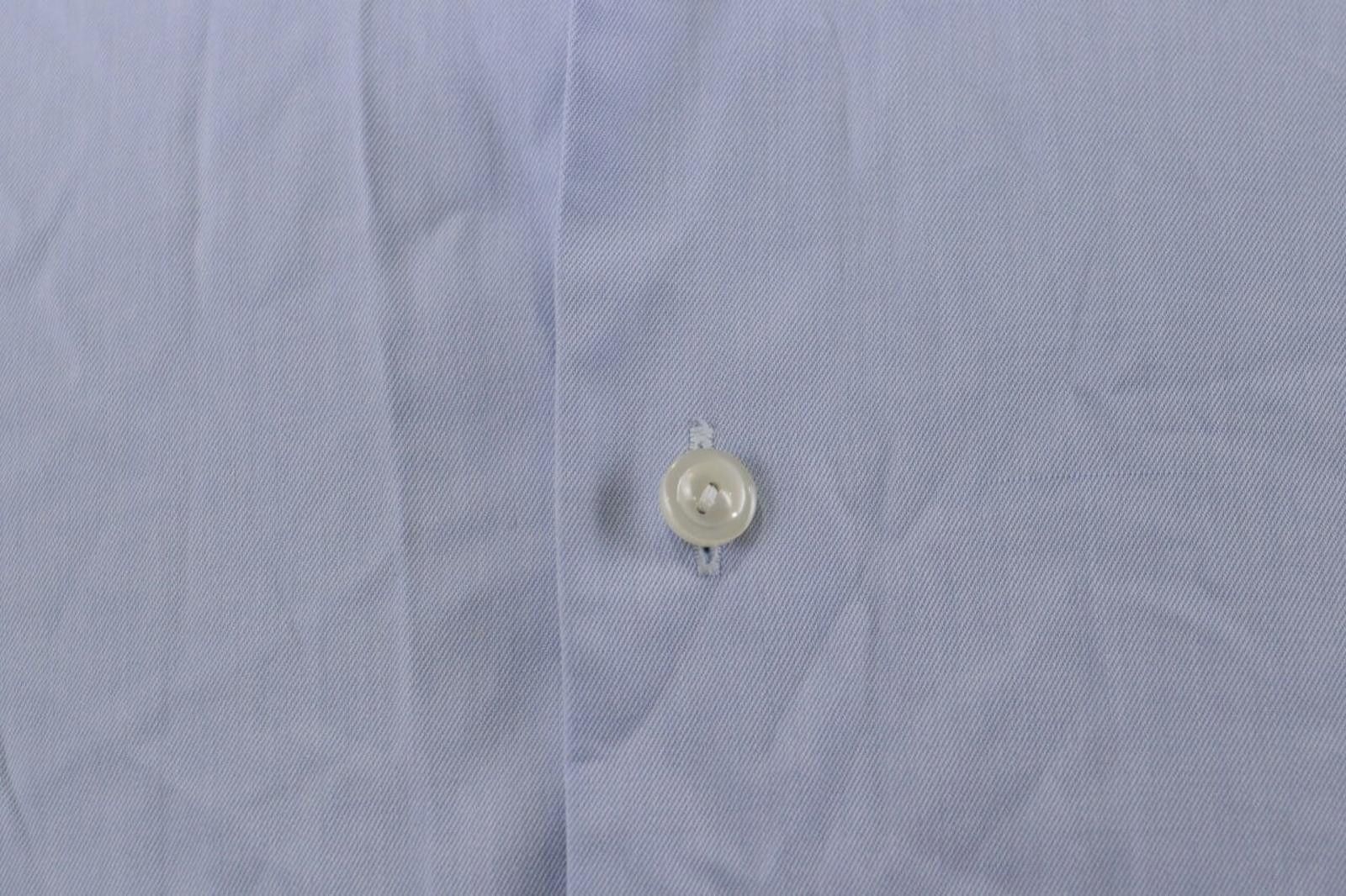 Eton Eton Contemporary Luxury Blue Down Dress Shirt Size 41 / 16 Size US M / EU 48-50 / 2 - 6 Thumbnail