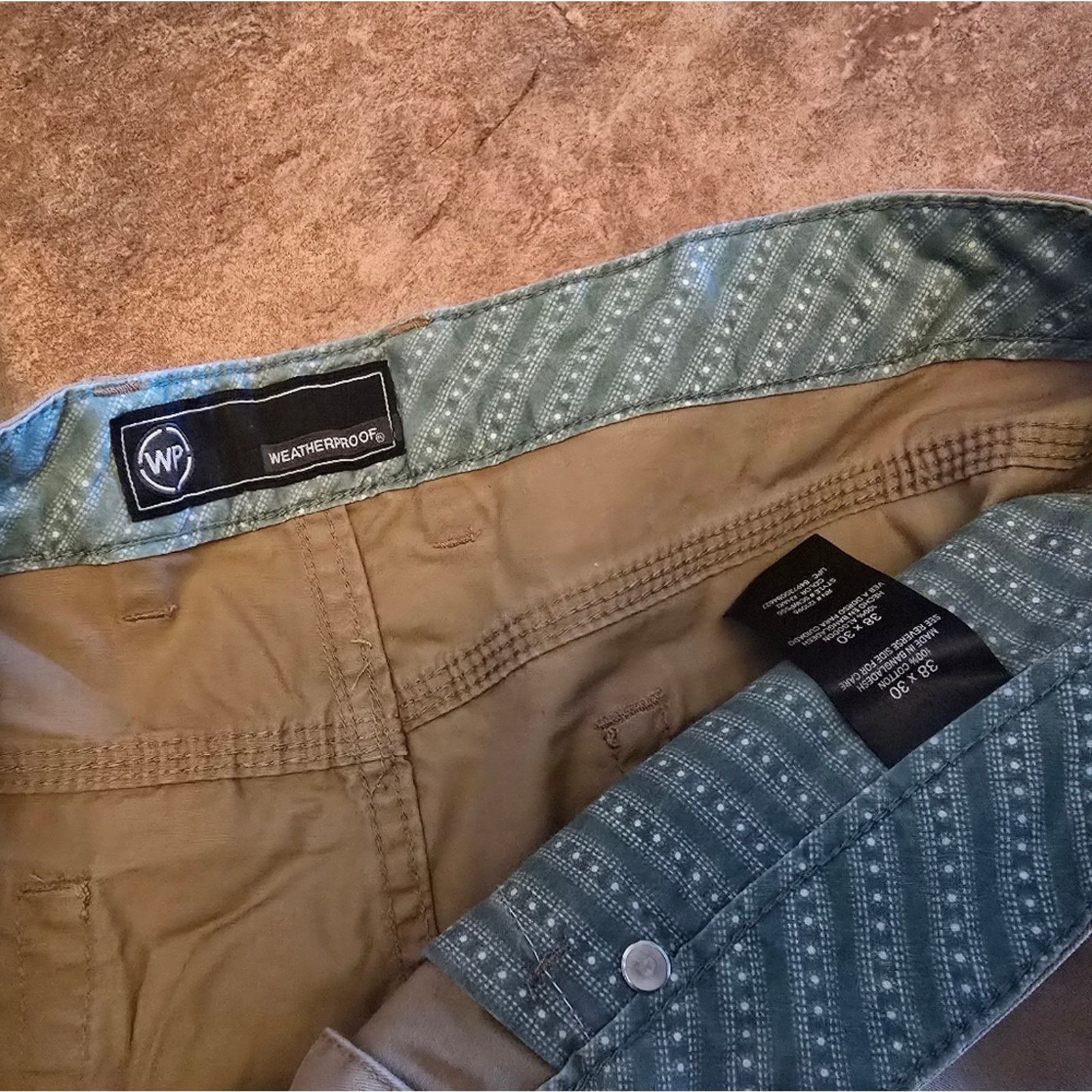 Weatherproof Khaki | WEATHERPROOF | Straight Pant Size US 38 / EU 54 - 3 Thumbnail
