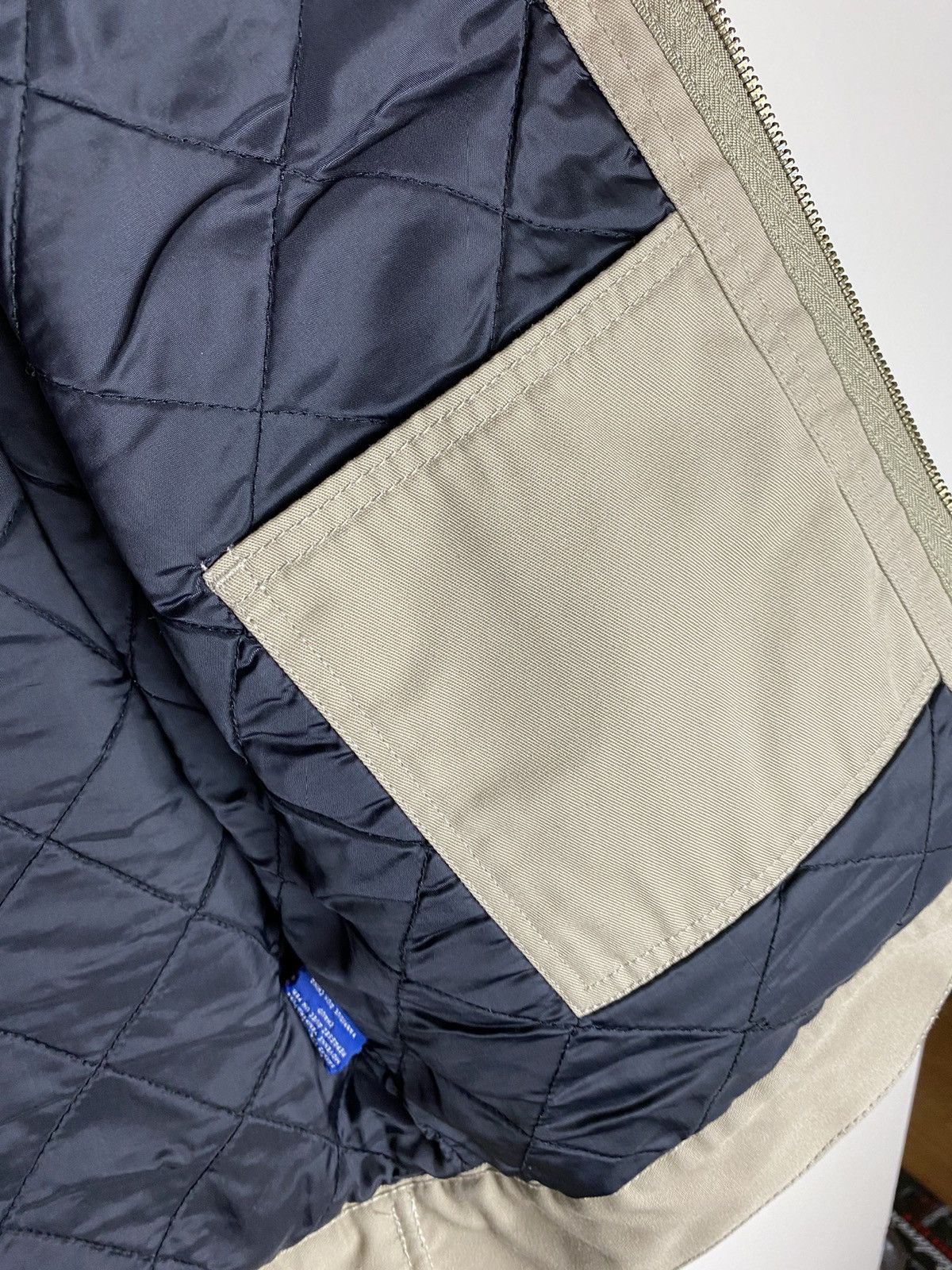 Dickies × Vintage Cream Dickies Zip Up Work Jacket Size US M / EU 48-50 / 2 - 6 Thumbnail