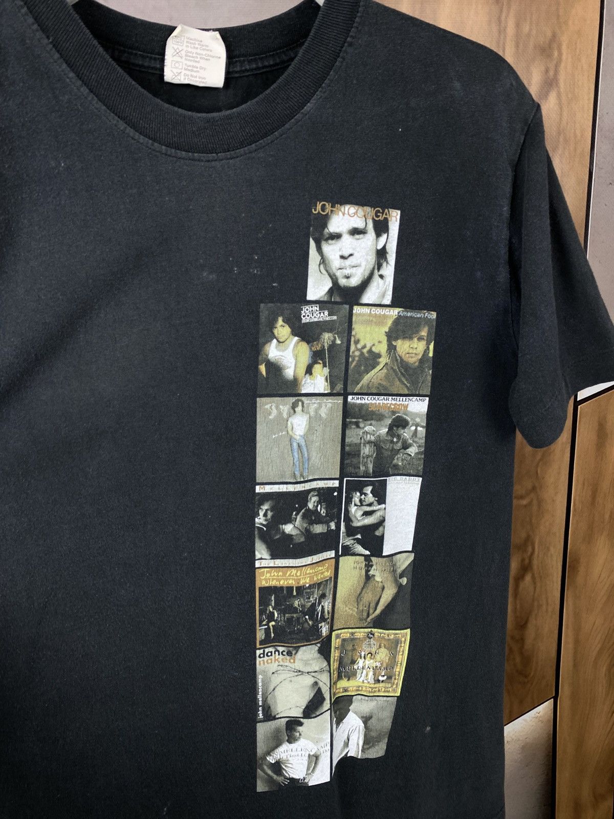Band Tees 🎞️Vintage 1999 T-Shirt Rural Electrification John Mellencamp🎞️ Size US M / EU 48-50 / 2 - 2 Thumbnail