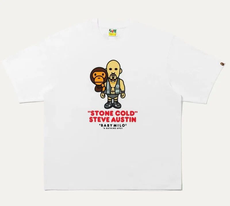 Bape Bape Baby Milo WWE Tee Size US XXL / EU 58 / 5 - 1 Thumbnail