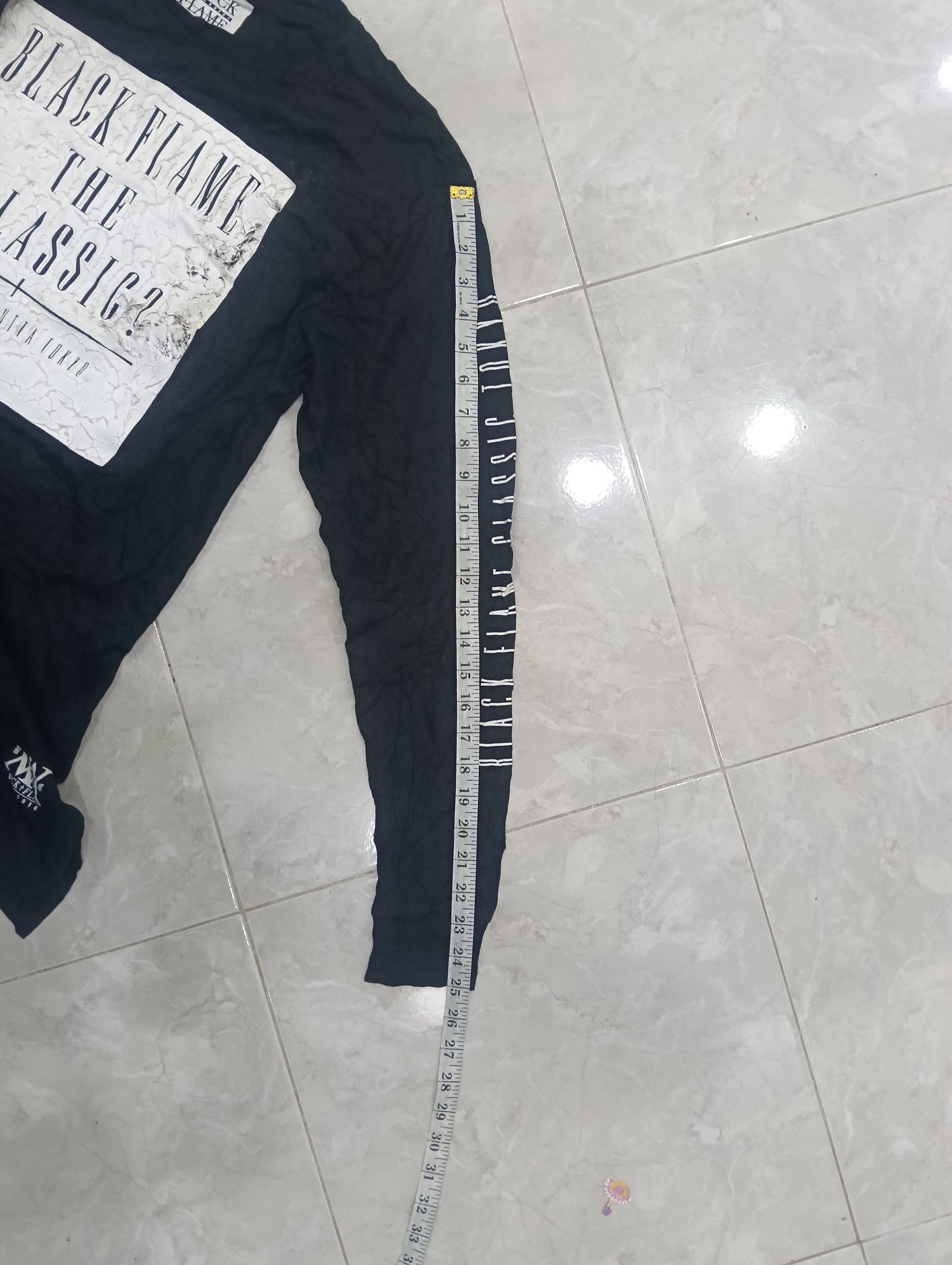 Japanese Brand Black Flame The Classic Tee Size US M / EU 48-50 / 2 - 14 Thumbnail