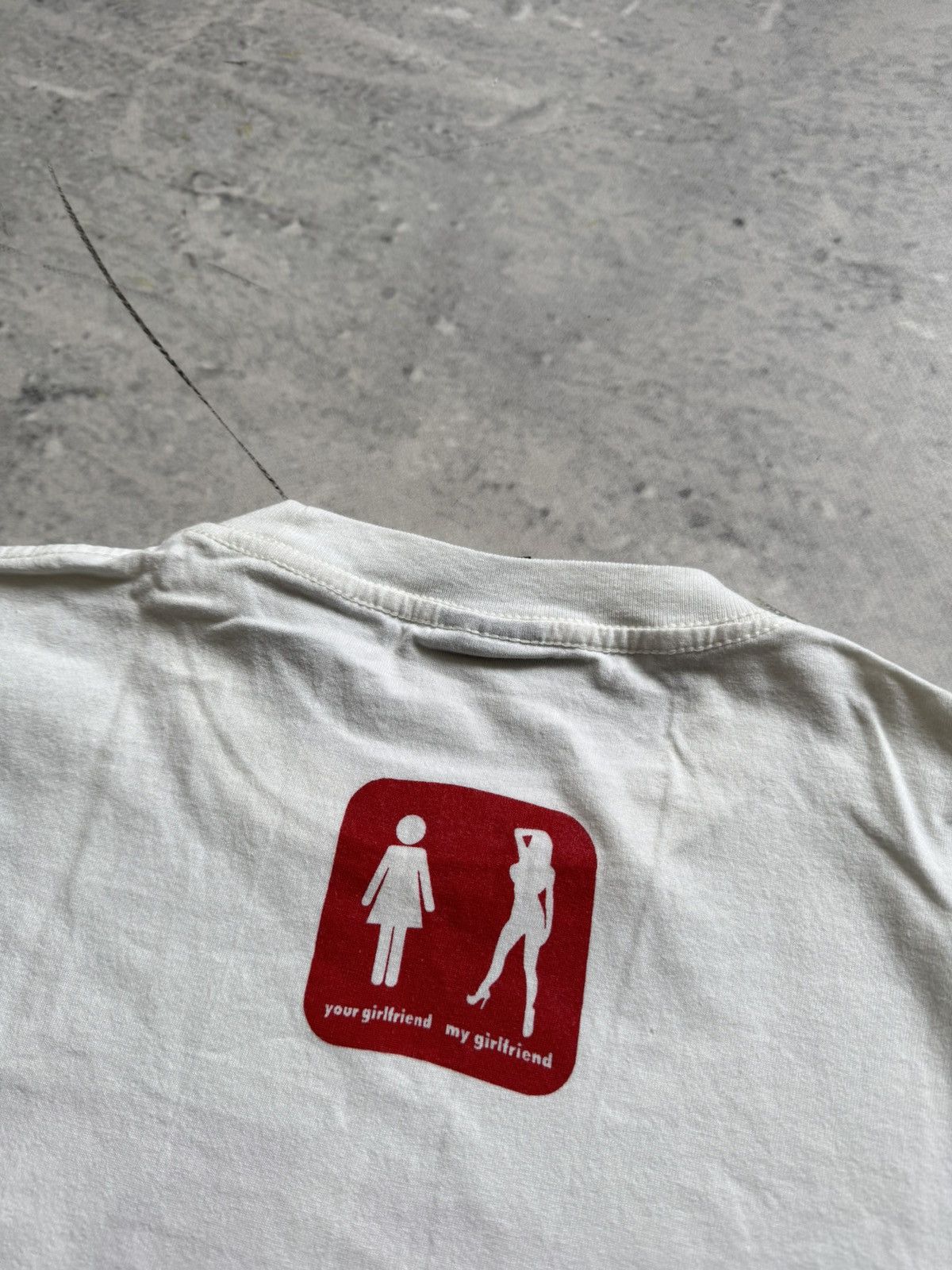 Vintage Your Girlfriend vs My Girlfriend Bangkok tee Size US L / EU 52-54 / 3 - 8 Thumbnail