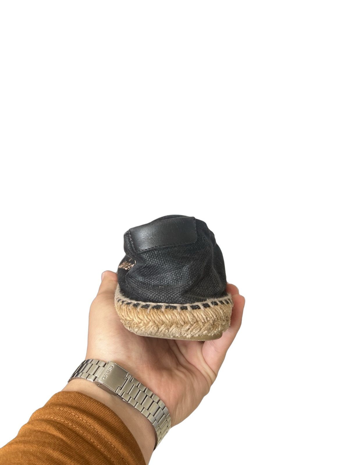 Saint Laurent Paris Saint Laurent Embroidered Espadrilles Canvas Shoes Size US 8 / EU 41 - 6 Thumbnail