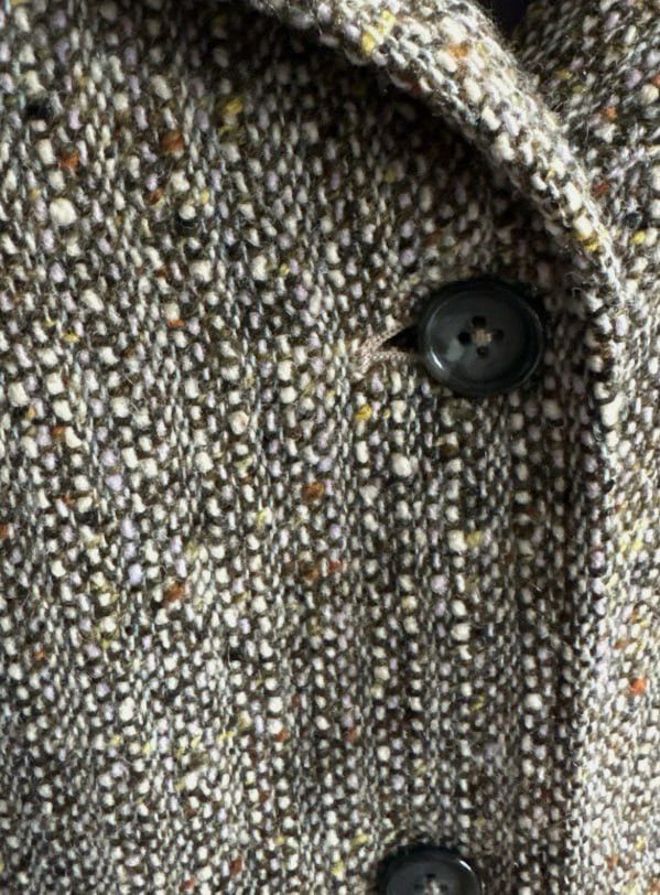 Burberry Vintage Burberry Women’s Tweed Oversized Blazer Jacket Size M / US 6-8 / IT 42-44 - 3 Thumbnail