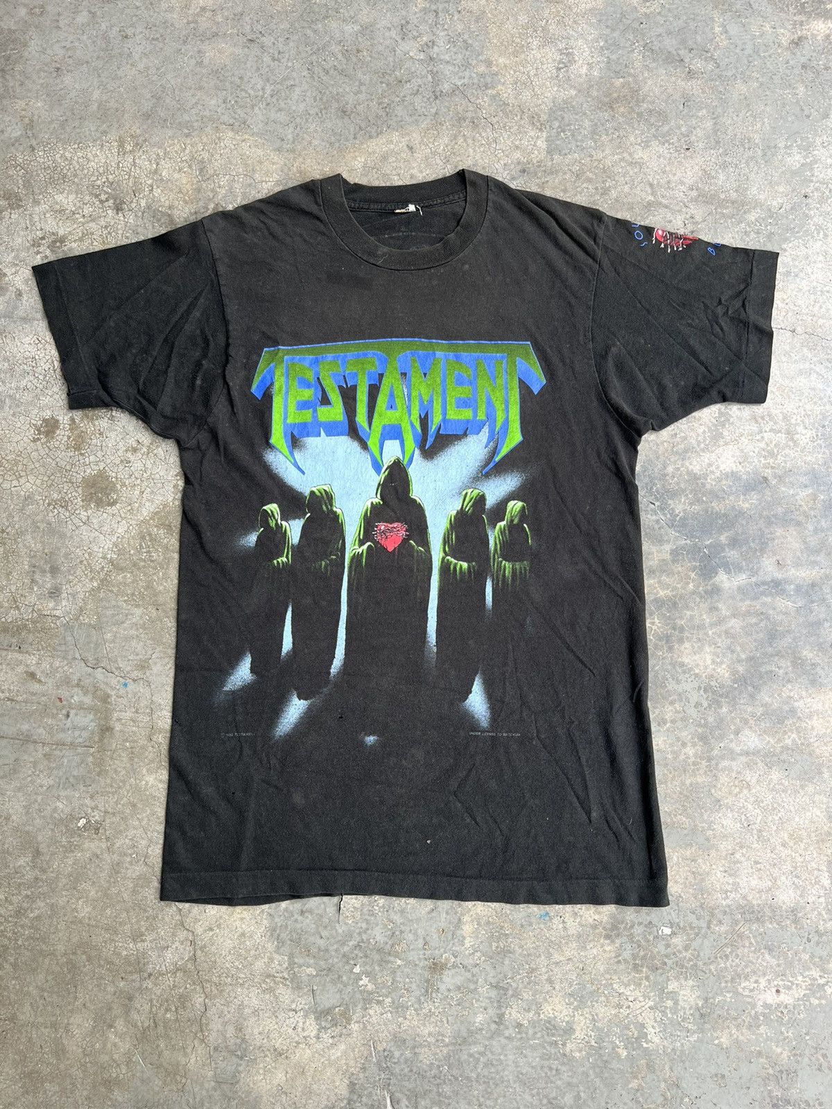 Band Tees (S) Vintage Testament Souls Of Black 1990 Tour Band Tees Size US S / EU 44-46 / 1 - 1 Thumbnail