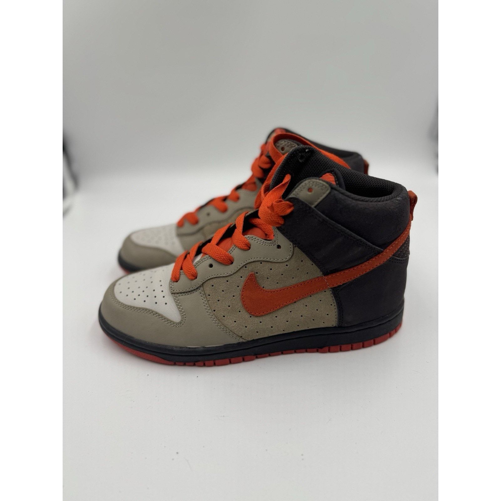Nike Size 8 - Nike Dunk High Brown - 317982-081 NBS249 Size US 8 / EU 41 - 2 Thumbnail
