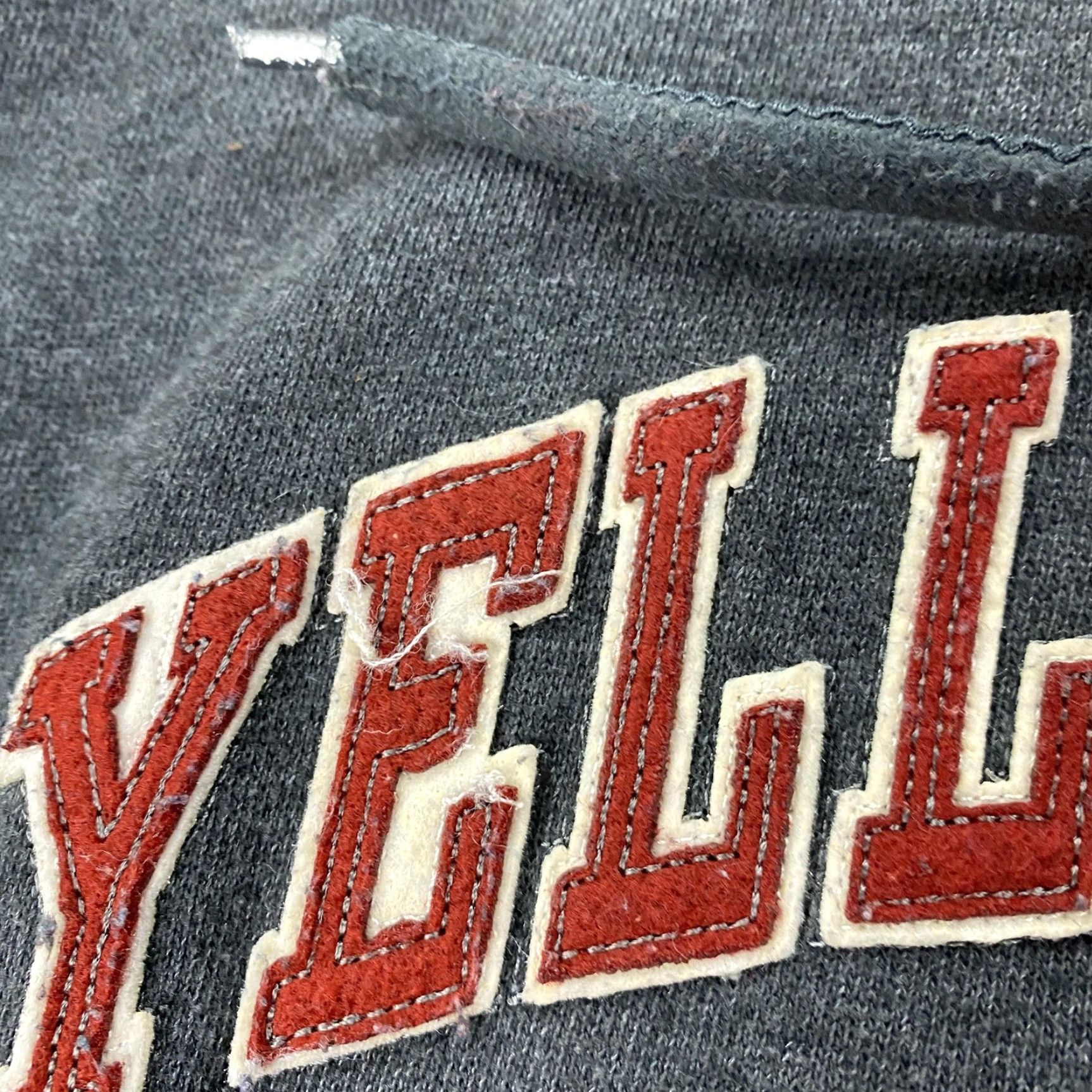 Vintage Yellowstone National Park Hoodie Mens Large Gray Prairie Mountain Pullover Size US L / EU 52-54 / 3 - 5 Thumbnail