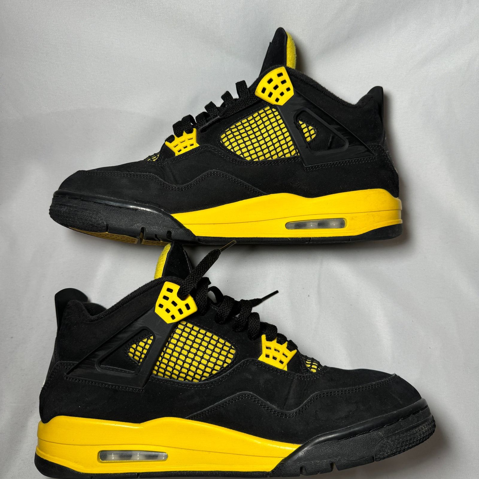Jordan Brand × Nike Size 12 - Nike Air Jordan 4 Retro Thunder 2023 Men's Shoes Size US 12 / EU 45 - 3 Thumbnail