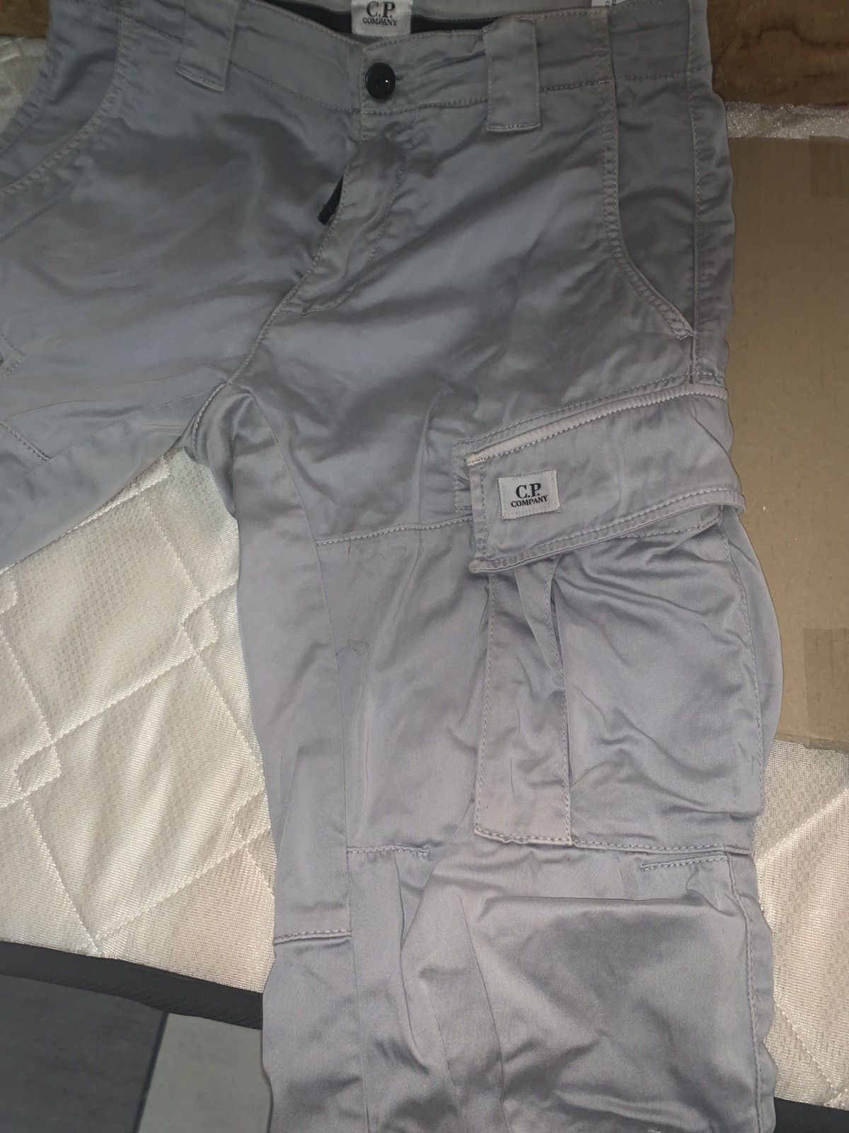 C.P. Company C.P. Company Ergonomic Fit Cargo Pants Grey Size 44 Size US 44 / EU 60 - 1 Thumbnail