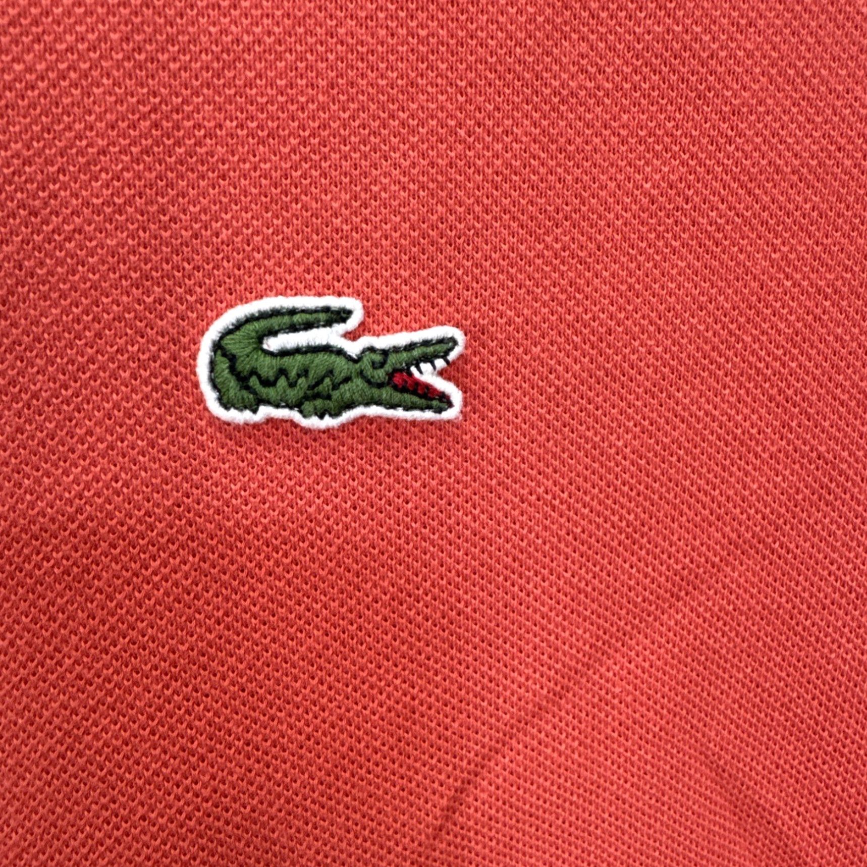 Lacoste Lacoste Polo Shirt Collared Short Sleeve Logo Classic Fit Coral FR US XL Mens Size US XL / EU 56 / 4 - 7 Thumbnail